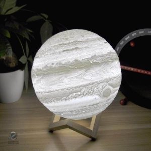 Éclairage décoratif représentant Jupiter, style moderne