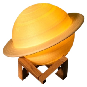 Lampe décorative inspirée de la planète Saturne