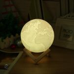 Lampe Terre, objet de décoration inspiré de la planète bleue