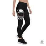 Legging Espace avec motif de casque d'astronaute