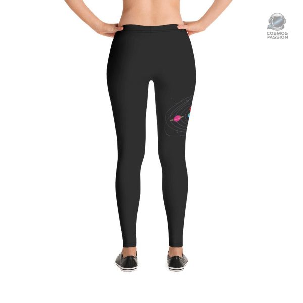 Legging tendance avec design planètes et constellations