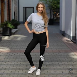 Legging Espace avec design de balançoire lunaire
