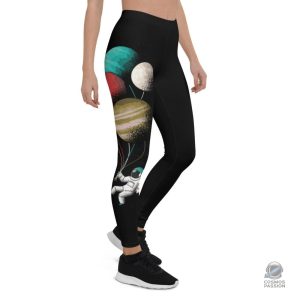 Leggings Espace stylés avec design d'astronautes