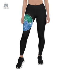 Leggings Planète Terre pour un look cosmique