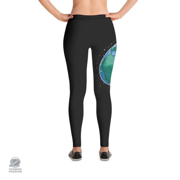 Leggings inspirés de l'espace avec motifs de la Terre
