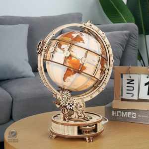 Accessoire décoratif lumineux en forme de globe