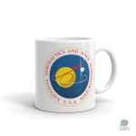 Mug avec ancien logo de la NASA en design rétro