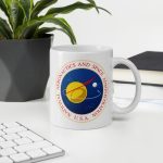 Accessoire de collection : mug au logo historique de la NASA