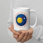 Mug décoratif avec le célèbre logo de la NASA pour les fans