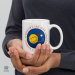 Tasse originale NASA, idéale pour les amateurs d'espace et de science