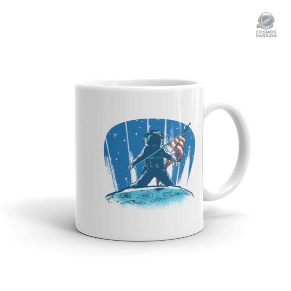 mug-astronaute-americain-1 Mug astronaute américain, accessoire thème espace et astronomie