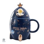 Mug Fusée design inspiré de l'espace et de l'astronomie