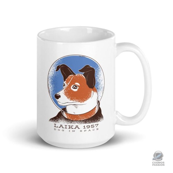 Mug Laika, design unique pour les passionnés d'astronomie