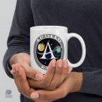 Accessoire mug sur l'histoire des missions Apollo