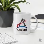 Tasse Artemis, parfaite pour les fans d'exploration spatiale
