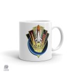 Mug navette spatiale pour passionnés d'astronomie
