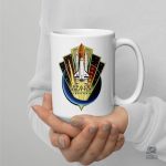 Véritable mug pour les amoureux de l'espace et de l'aventure