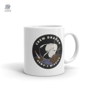 Mug Crew Dragon SpaceX pour les passionnés d'astronomie