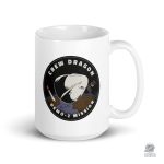 Mug design SpaceX, accessoire idéal pour les amateurs d'espace
