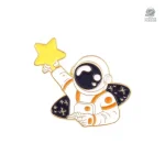 Pin's Astronaute avec Étoile