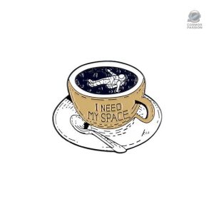 Pin's Astronaute I Need My Space