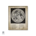 Art mural sur la Lune, idéal pour les passionnés d'espace