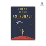 Poster Astronaute Rêve