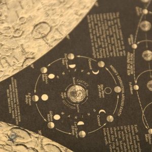 Représentation graphique de la surface lunaire