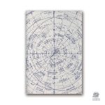 Carte du ciel étoilé, idéale pour les passionnés d'astronomie.