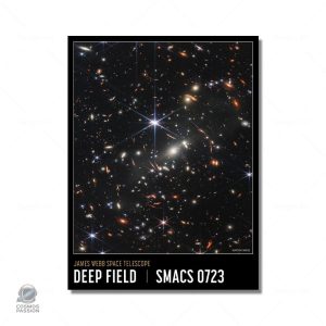 Poster Champ Profond - James Webb, illustration spatiale captivante
