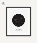 Poster mural sur les constellations pour une ambiance astrale