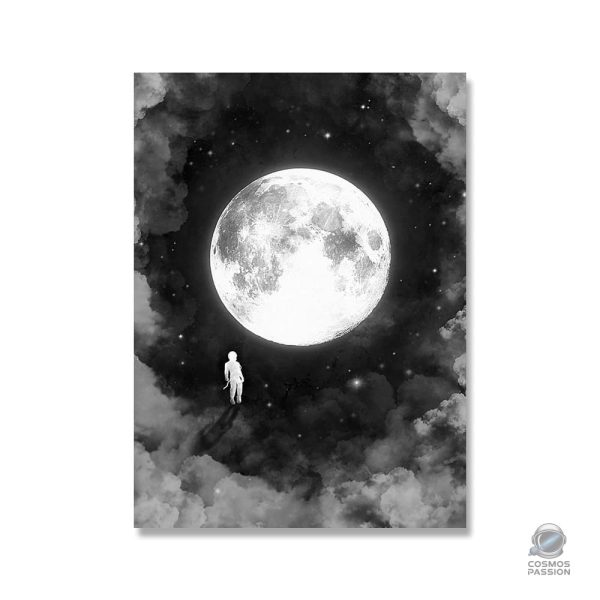 poster-lune-brillante-1 Poster Lune Brillante pour une décoration murale inspirante