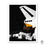 Poster Moteurs Navette Spatiale
