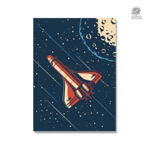 Poster Navette dans l'Espace