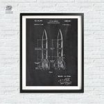 Affiche éducative sur les fusées et l'exploration spatiale