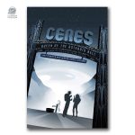 Poster rétro des planètes dans l'espace