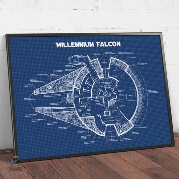 Illustration du Faucon en détail