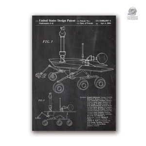 Poster Rover Opportunity - Exploration spatiale inspirante