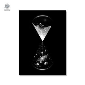 Poster Sablier Spatial