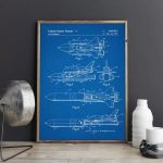 Poster espace, illustration de la navette américaine