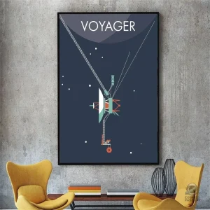 Poster sonde spatiale Voyager