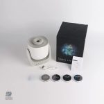 Projection d'un ciel étoilé avec le projecteur d'ambiance