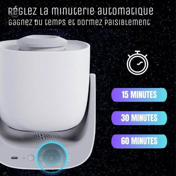 Ambiance galactique avec ce projecteur innovant