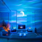Lumière LED pour créer une atmosphère cosmique