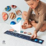 Puzzle ludique des planètes du système solaire