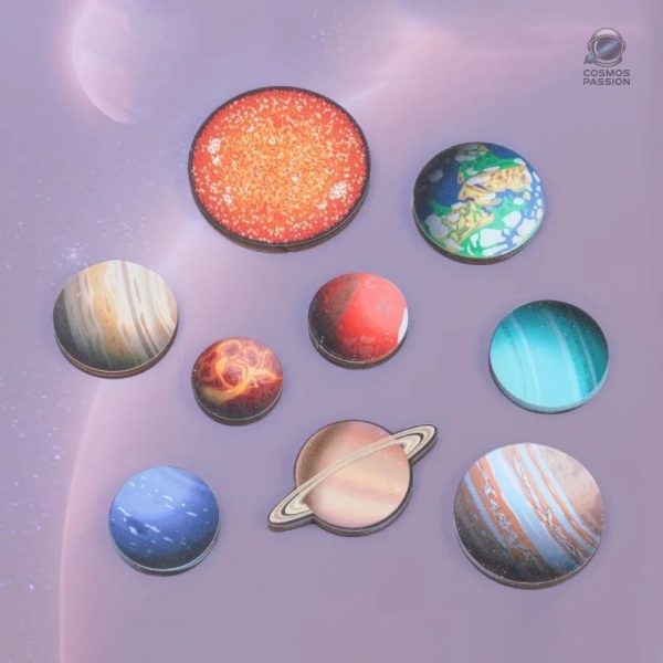 Ensemble de puzzle sur les merveilles de l'univers