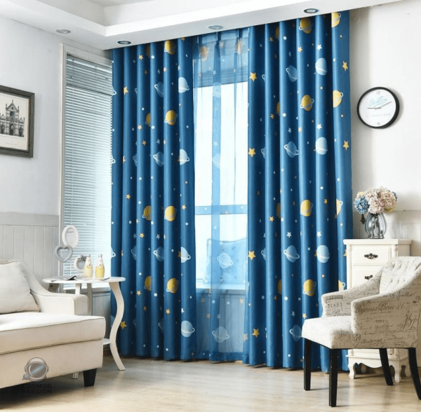 rideaux-espace-etoile-1 Rideau Étoilé pour une décoration de chambre inspirante