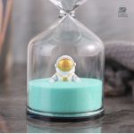 Sablier décor astronaute, cadeau idéal pour les passionnés