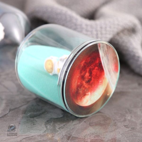 Sablier coloré en forme d'astronaute pour la décoration