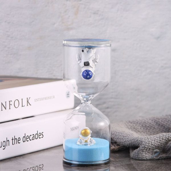 Sablier décoratif astronaute, accessoire tendance